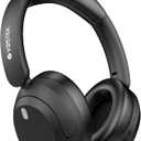 Hybrid Active Noise Cancelling Headphones, Wireless Bluetooth Over Ear Headphones with 50mm Drivers, Deep Bass, HiFi Stereo, 60H Playtime, Lightweight Foldable for Commute, Travel, Home, Music Lovers