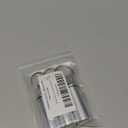 YourRx Keychain Pill Holder – Large Capacity Waterproof Travel Pill Organizer Pill Container for Tablets, Capsules – Durable Travel Friendly Pill Case for Purse Mini Pill Case (Silver) 3-Pack