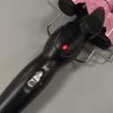 Hair Curling Iron Wand, Hair Waver Hair Curler Triple Pipe Hair Curling Iron Wand 2 Temperature Tourmaline Electric Hair Styling Tool for Long or Short (USpink)