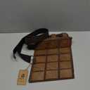 HiiFeuer Medieval Faux Leather Thigh Armor, Retro Double Sides Waist Armor with Belt, Mercenary&Knights Skirt Armor for LARP