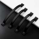 Probrico 30 Pack Cabinet Pulls 4 Inch Hole Center(102mm) Matte Black Cabinet Handles Drawer Pulls for Kitchen Cabinet Cupboard