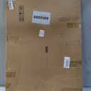 24x36 Poster Frame, Display Pictures 20 x 30 with Mat, Black.