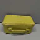 EACHY Travel Makeup Bag, Large Capacity Cosmetic Bag for Women, Waterproof PU Leather, Flat Open Portable Toiletry Bag for Skincare, Brushes & Travel Essentials (Medium)