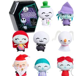 The Nightmare Before Christmas Disney Tim Burton's Collectible Plush,Pack of 3