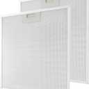 2PCS Range Hood Filter 14.3"x13.46" Compatible with Vissani 30-inch Pyramid Wall Mount Range Hood, 5-Layer Aluminum Mesh Vent Filter, Replace WA0575