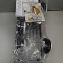 LEVERLOC Shower Caddy Suction Cup, 2 Pack suction shower shelf with Hooks & Soap holder, NO-Drilling Bathroom Holder, Rustproof bathroom organizer, Black