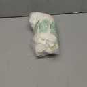 AISWI 3/4 Sleeve Maternity Dress Leaf Lace Contrast Chiffon V Neck Wrap A Line Flowy Pregnancy Dresses for Baby Shower (White, Without Belt) XL