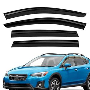 Rain Guards Window Visors Deflectors Fit 2017-2023 Subaru Crosstrek Impreza Hatchback Window Visors for Cars Vent Deflector 4Pcs