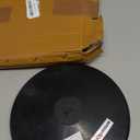 SPORTAXIS Rubber Discus Throw - Solid Rubber Construction - Ideal for Track and Field Training - Enhance Your Discus Throwing Skills  Ideal for High School & College Throwers (2 KG, Black)