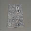 Amaney 810pcs 6x6mm Cube Acrylic Alphabet Letter Beads for Jewelry Making Bracelets Necklaces Key Chains