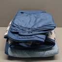 ARTALL Full Sheets Set - Full Bed Sheets - 4pcs Sheets with 12-Inch Deep Pockets - Soft & Breathable 100% Polyester Bedding Sheets & Pillowcases - Navy Blue