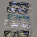 Gaoye Professional Reading Glasses for All Day - Computer Readers with Blue Light Protection - Value Pack +1.0
