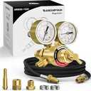 ARCCAPTAIN Argon/CO2/Helium Regulator with 8.2FT Inert Gas Welding Hose