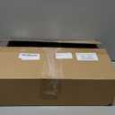 Domensi 4 Pcs Square Porcelain Kid Plate and Bowl Set with Suction, 2 Ceramic Toddler Divided Plate 2 Baby Anti Slip Silicone Sleeve Bowl for Feeding Supplies Microwave Dishwasher Safe (Pink, Beige)