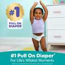 Pampers Diapers - Cruisers 360 - Size 4, 144 Count, Babyproof up to 100% Leakproof Pull-On Diaper