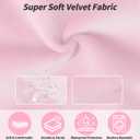 Toddler Airplane Bed, Portable Kids Airplane Seat Extender, Airplane Travel Essentials for Toddlers, Comfortable Footrest for Kids, Must-Have Toddler Travel Bed for Flights (Pink)