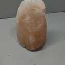 WBM Salt Lamp - USB Himalayan Salt Lamp with Touch Dimmer Control, Natural Pink Crystal, 5-7 lbs, Wooden Base, LED Bulb, Room Decor, Home Decor, Relaxation, Ambiance, Gift