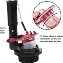 Fluidmaster K-400H-038-T4 PerforMAX 3 in. Everything Toilet repair kit, No Size, Multi