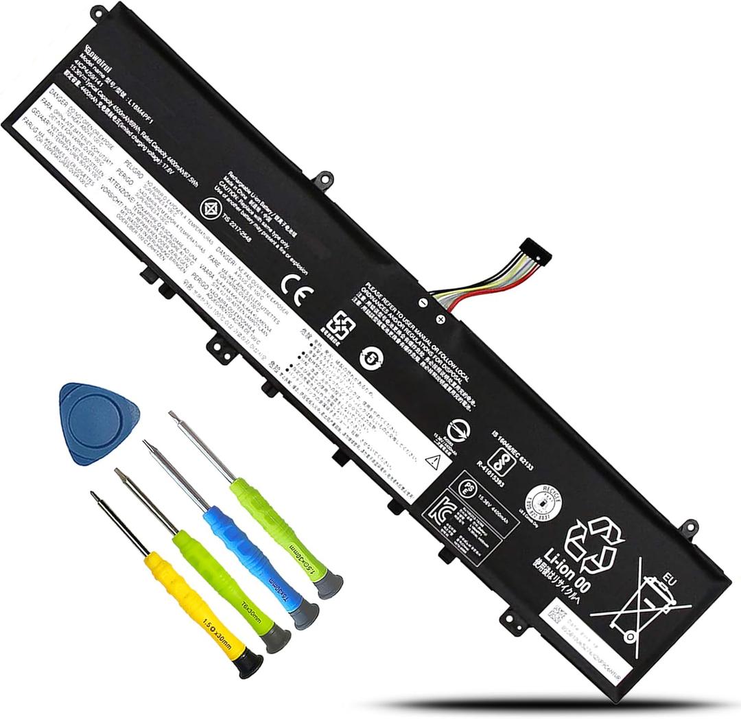 L18M4PF1 L18D4PF1 69Wh Battery Replacement for Lenovo Yoga C940-15IRH 81TE Yoga 9-15IMH5 82DE/ IdeaPad S740-15IRH 81NW 81NW 81NX Series 5B10T83738 5B10U65276 4500mAh 4-Cells With Long interface cable