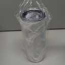 16 Pack Sublimation Tumblers Straight Skinny Tumbler Blanks Bulk 20oz for Heat Transfer, Individual Gift Boxed, Double Wall Insulated Tumbler with Shrink Wrap & Straws