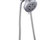 2 Handle Shower Faucet Chrome with 9 Modes Handheld Shower and 7 Modes Shower Head, Shower Trim Kit with Rough-in Valve Wall Mounted