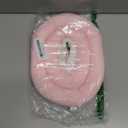 IDOMIK Dog Recovery Collar, Waterproof Soft Dog Cone After Surgery, Comfy Protective Elizabethan Collar Alternative for Dogs Cats, Adjustable Pet Neck Donut Cone Anti-Licking Biting Wounds,Pink,S