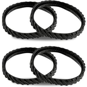 R0526100 Upgraded Version Track Replacement for Zodiac MX6 MX8 Elite Suction Pool Cleaners, Heavy Duty Rubber Exact Wheel Belts (Pack of 4)