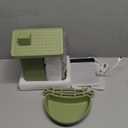 Smart Bird Feeder with Camera Solar Powered, AI Birds Species Identification, 2.5K HD Video Bird House with Camera for Outside, Weatherproof Design Ideal Gifts for Christmas, Bird Lovers, Green