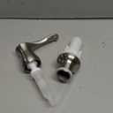 GAGALIFE Kitchen Sink Soap Dispenser - Brushed Nickel Built in Soap Dispenser with 17 OZ Bottle, Lotion Dispenser for Kitchen Sink, Refill from The Top