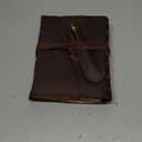 Leather Journal Notebook for Men & Women Daily Vintage Leather Bound Journal Travel Notebook 200 Deckle Lined Paper Diary Writing Journal Travelers Scrapbook Poetry Sketchbook Leather Gifts with Pen