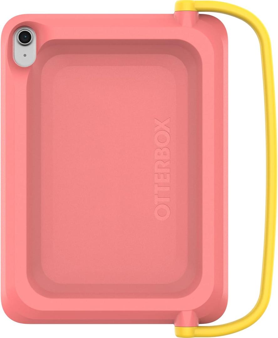 OtterBox Made for Kids Case for iPad (A16) & iPad 10th Gen - WATERMELON SEEDS (Pink), durable, easy grip ridges, easy to clean (Single Unit ships in Poly Bag, Ideal for Business Customers)