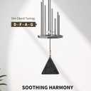 POGOLAB Wind Chimes for Meditation,Sound Healing,Dm Chord,Yoga Wind Chime for Home/Outdoor Decor