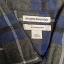 Amazon Essentials Men's Regular Fit Long-Sleeve Flannel Shirt, Soft Brushed Cotton, Lightweight yet Warm, Large