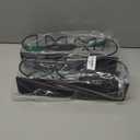 Magnetic Cup Holder for Fridge, Aufworld Tumbler Organizer Fits 20/30/40 oz Stanley Cups, Accessory Storage with Lid & Straw Holder, Space-Saving Storage Rack for Kitchen Fridge (Black-Cup Holder Set)