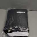 Window Insulation Kit for Winter 39"x63" Cold Weather Thermal Curtain with Heavy Cotton, Insulated Window Cover for Winter & Windows Draft Blocker for Winterizing Windows in Home RV Basement–Black