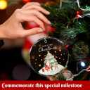 2 x Bear Baby's First Christmas Ornament Gifts for New Parents, 2025 New Baby Ornaments for Christmas Tree, Acrylic