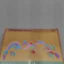 Lewo Wooden Building Blocks for Toddlers, 46 Pcs Montessori Stacking Toys with Rainbow/Little People/Tree/House/Mountain, Learning Toddler Toys Birthday Gifts for Baby Kids 3 4 5 Years Old