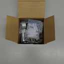 Frienda 12 Pcs Curtain Rod Brackets Adjustable Holder Wall for 1 Inch Diameter Curtain Rod General Bracket Hooks with Screws (Matt Silver)