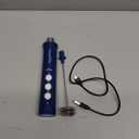 MF02 Rechargeable Milk Frother Handheld Foam Maker with Stainless Whisk for Cappuccino, Latte, Bulletproof Coffee, Keto Diet, Protein Powder, Matcha (Classic Blue)