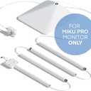 Miku Floor Stand Accessory for Miku Pro Upgraded Smart Baby Monitor, Adjustable Stable Base for Crib and Nursery Placement, Easy to Install, Tools Included, Monitor Not Included