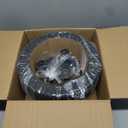 Rattan Ceiling Light Fixture, 3-Light Bohemian Modern Woven Ceiling Light, Black Boho Flush Mount Ceiling Light for Bedroom Living Room Dining Room, Bulb Not Included