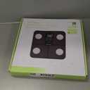 Smart Scale for Body Weight Large Display Digital Scales With BMI, Body Fat, Muscle Mass, Professional Accurate to 0.05lb Bathroom Scales With Bluetooth APP Body Metrics (4-lEectrode, Black)