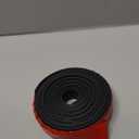 WochiTV Adhesive Rubber Strips Rolls, 1" Wide x 1/4" Thick x 5 ft Long Self Stick Neoprene Rubber Perfect for DIY Gasket Material, Sealing, Liner, Shield, Padding, Mat