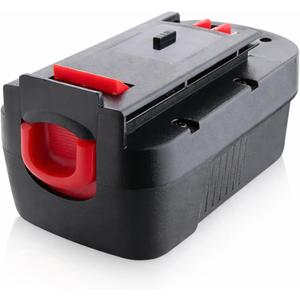 VANTTECH (Upgraded to 4.8Ah Ni-Mh Replacement Battery for Black and Decker 18V Battery HPB18 HPB18-OPE Compatible with Black + Decker Battery 18 Volt FS18FL A1718 Firestorm Cordless Power Tool