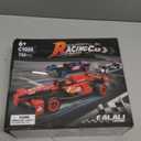 Formula Race Car Building Blocks Set for Kids, 732PCS F1 Collectible Cars DIY Toy, Gift for Boys Girls Age 6+, Birthday Christmas Party Favor, Non-Electric Racing Brick Kit - 10 PCS