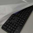 KLIM Chroma Wireless Keyboard  RGB Backlit Gaming, Rechargeable Battery, PC Keyboard, Durable & Water-Resistant, Compatible with PS4, PS5 & Mac - Black