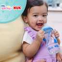 NUK Learner Cup, Ms. Rachel, 10 oz, 8+ Months, 2 pack Soft Spout, Easy-Grip Handles, BPA Free, Spill Proof Transition Sippy Cup