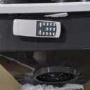 SereneLife Small Air Conditioner Portable 10,000 BTU with Built-in Dehumidifier + Heat - Portable AC unit for rooms up to 450 sq ft - Remote Control, Window Mount Exhaust Kit (White)