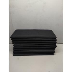 10 Pack Black Padded Bench Cushions, 32.5" x 10"