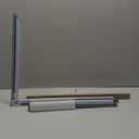 MCS Canvas Float Frames 16x20 Frame, Gray Woodgrain Finish Frame for Finished Canvases, Vertical & Horizontal Wall Hanging Large with Adhesive for Canvas Paintings (1-Pack)